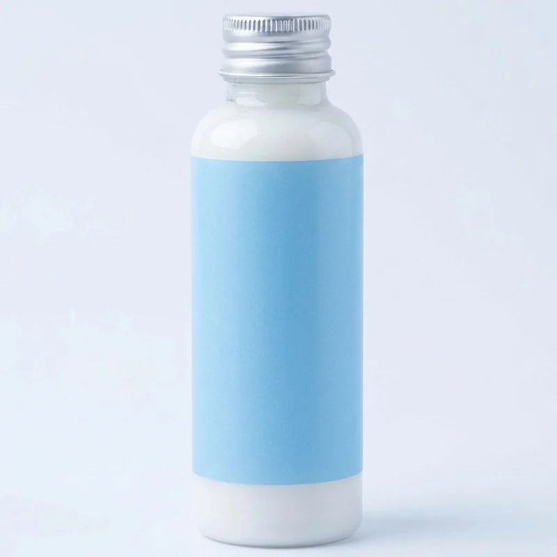 EIGTWEN 100ml air dry clay gloss glaze bottle with white and blue label